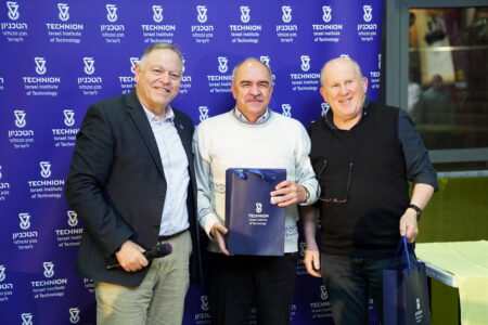 טקס לעובדות ולעובדים המציינים 25 שנים במוסד הטכניון